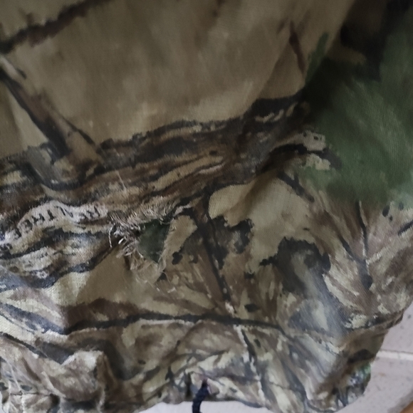 Vintage Realtree Mesh Pants Men's M 32/34 Waist Made In USA Lightweight Hunting - Picture 3 of 10